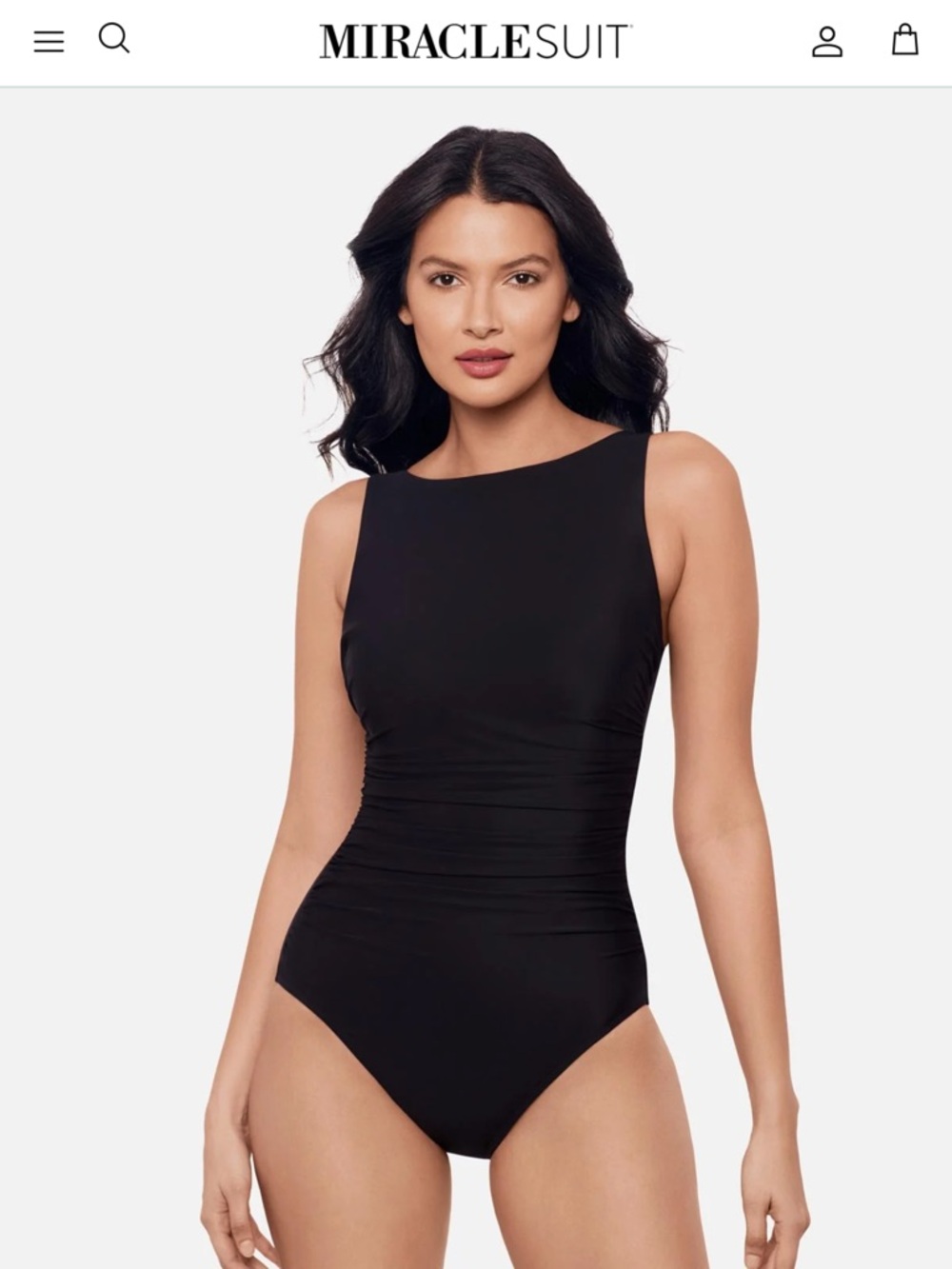Miraclesuit Black Regatta Underwire One Piece 12